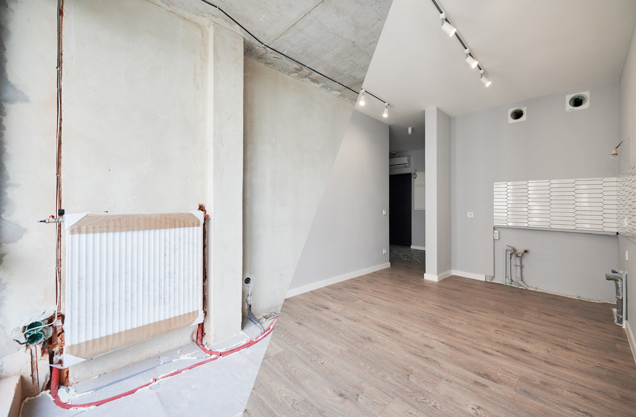 Societe de peintre en batiment a Chamonix-Mont-Blanc en Haute-Savoie, La Haute Peinture realise la renovation complete d'appartements avec peinture interieure, preparation des supports, finitions haut de gamme et transformation des espaces avant apres.